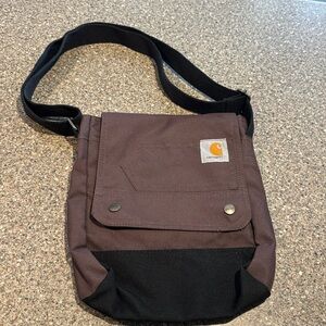 NWOT Carhartt Brown and Black Crossbody Bag